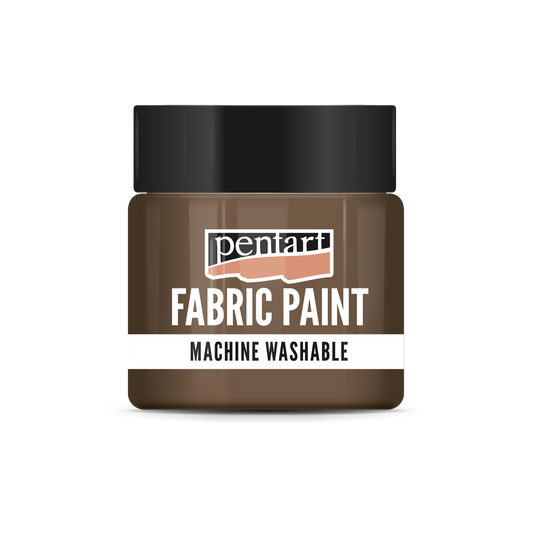 Fabric paint 50 ml brown