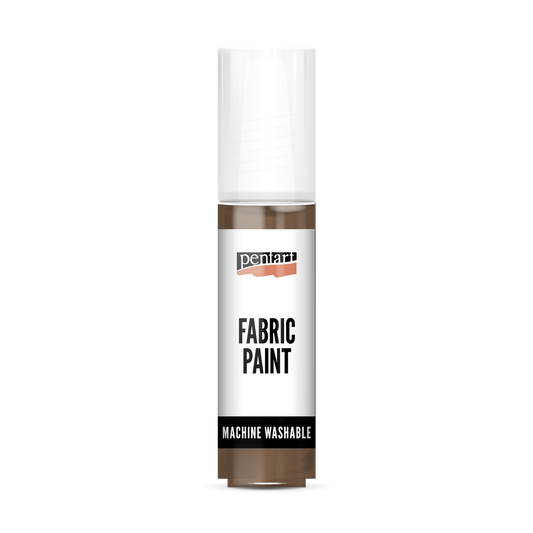Fabric paint 20 ml brown