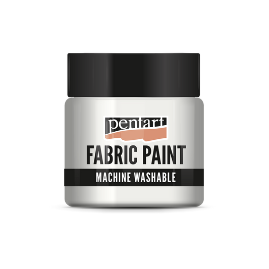 Fabric paint 50 ml pearl white