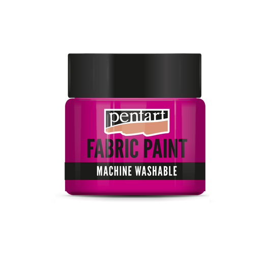 Fabric paint neon 30 ml pink