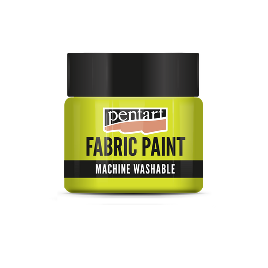 Fabric paint neon 30 ml green