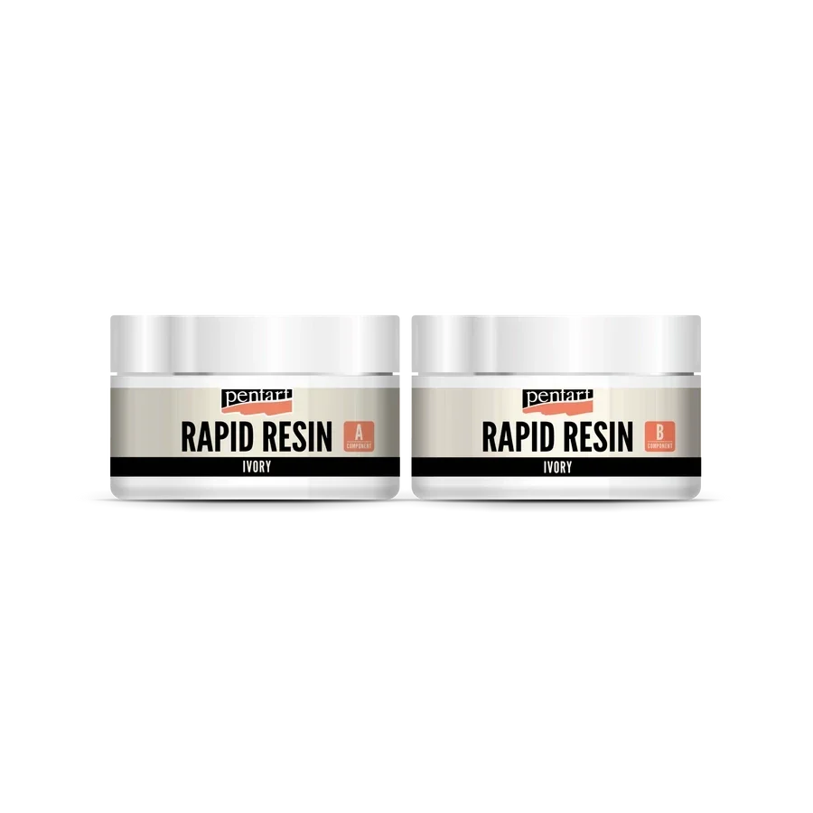 Pentart Rapid Resin Ivory 150 ML (Limited Release)