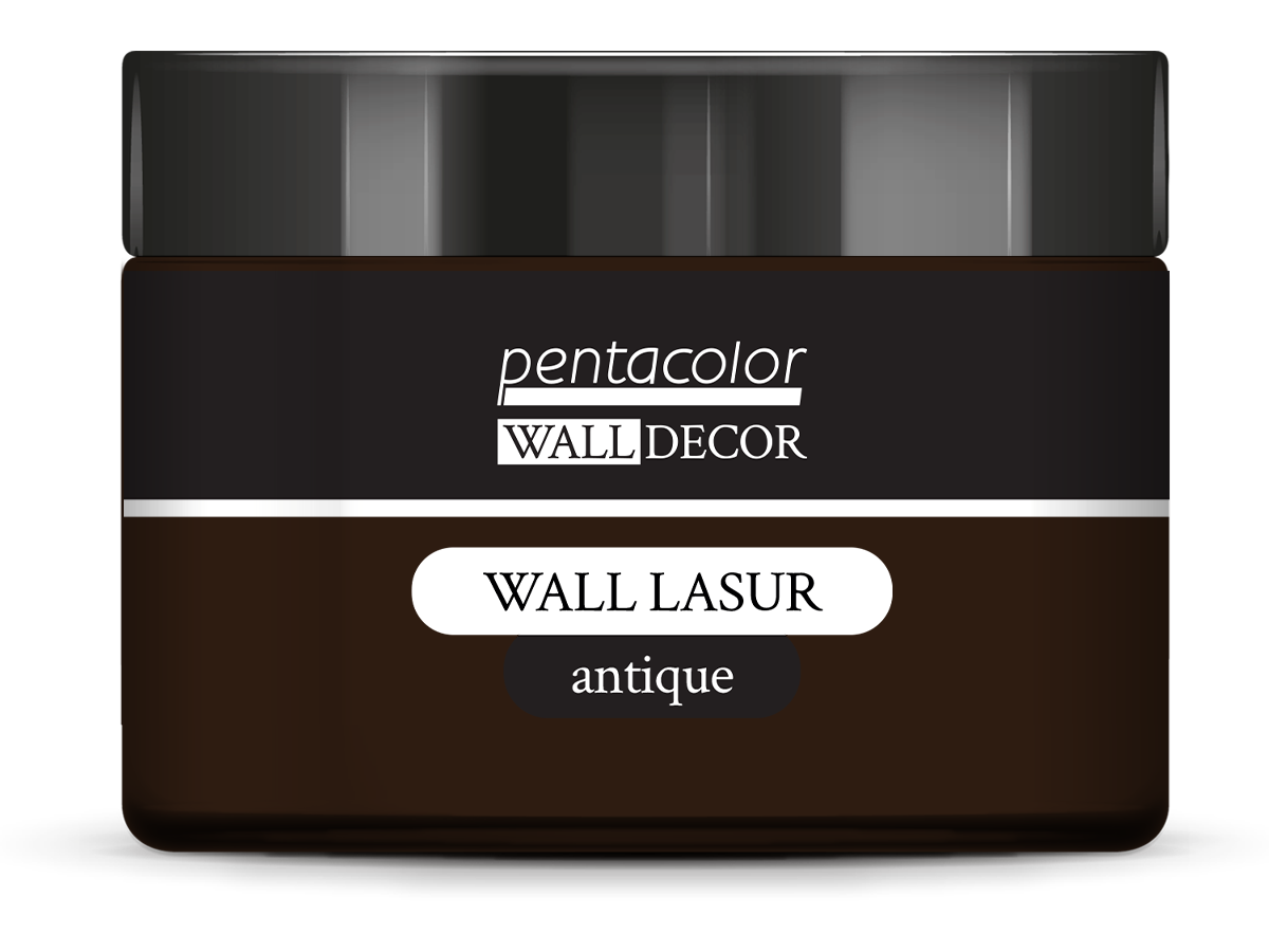 Pentart Wall Lasur antique 150 ml umber