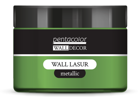 Pentart Wall Lasur metallic 150 ml green-gold