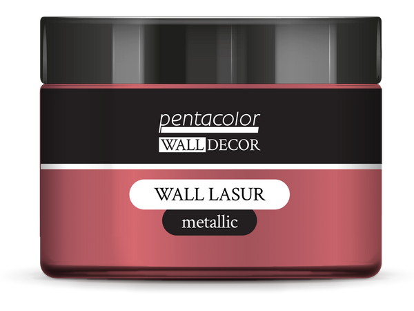 Pentart Wall Lasur metallic 150 ml pearl rose