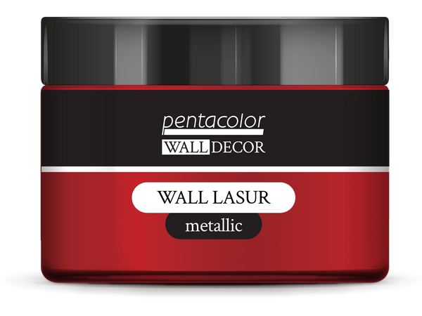 Pentart Wall Lasur metallic 150 ml red copper