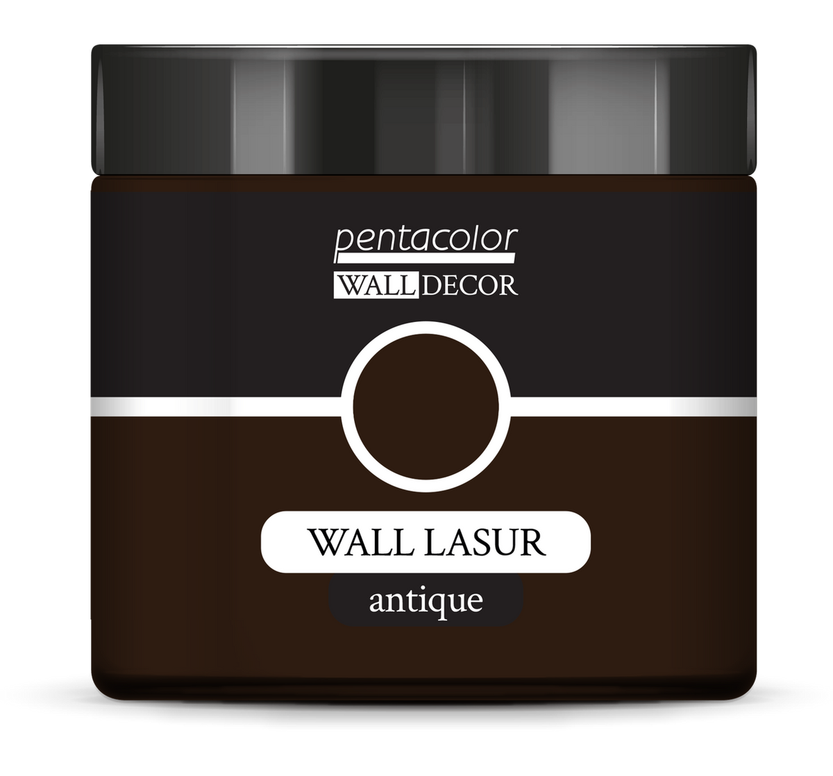 Pentart Wall Lasur antique 150 ml black