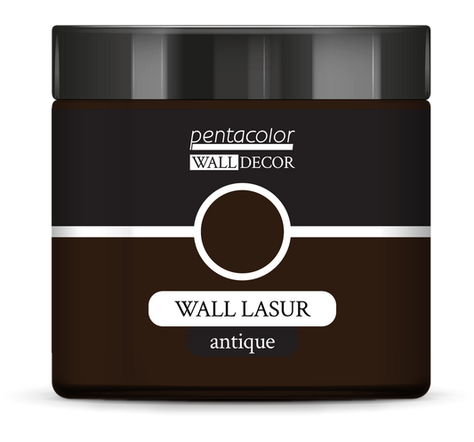 Pentart Wall Lasur antique 150 ml black