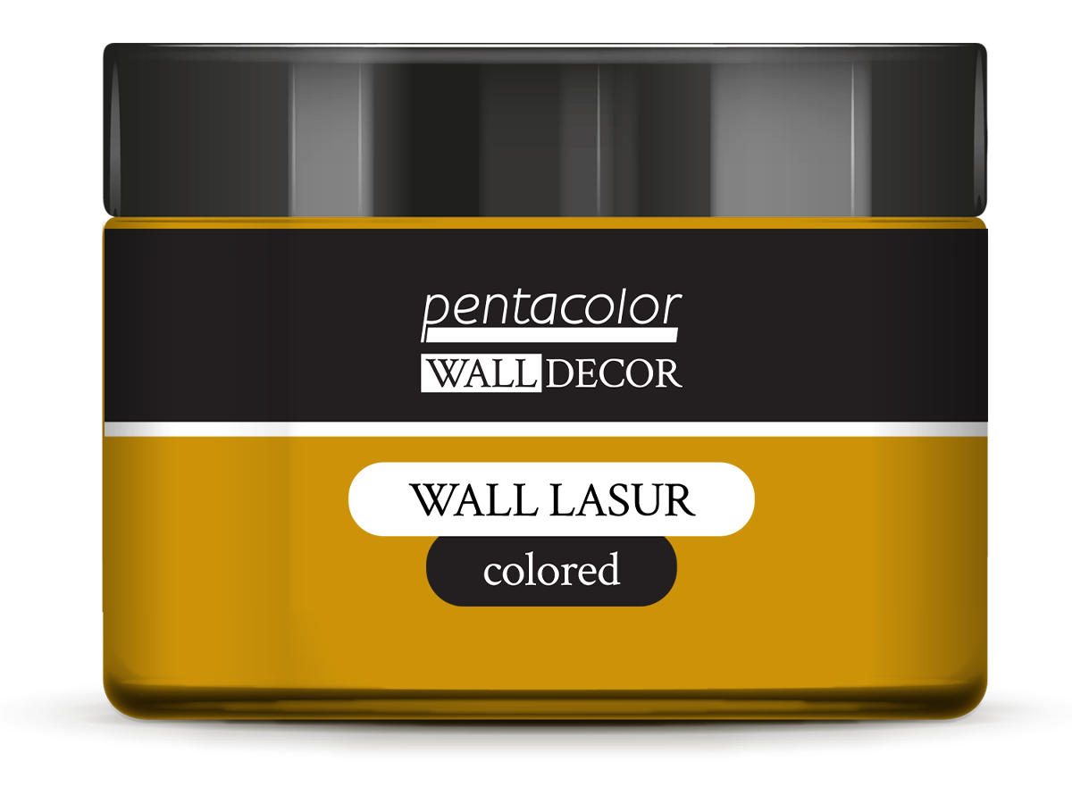 Pentart Wall Lasur colored 150 ml ochre