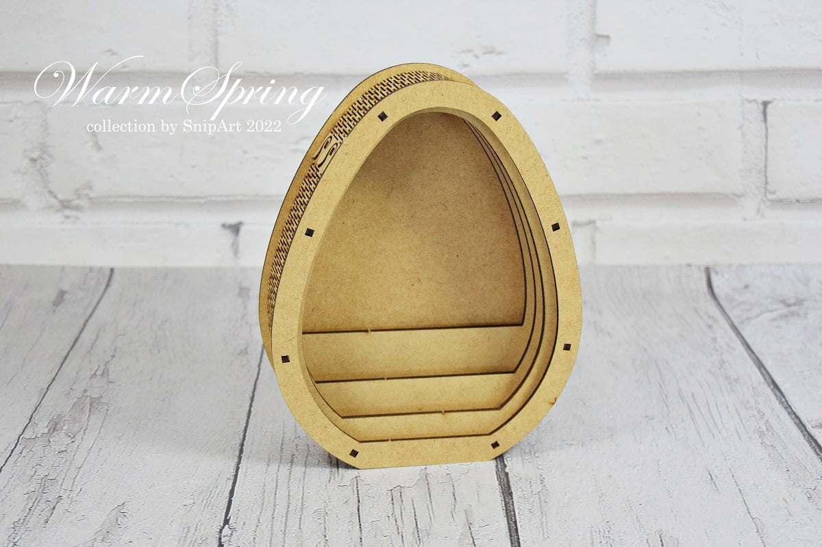 Snipart Warm Spring - HDF Egg Box with 3d Scene