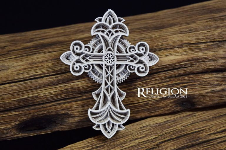 Snipart Religion - Multilayered Cross 1