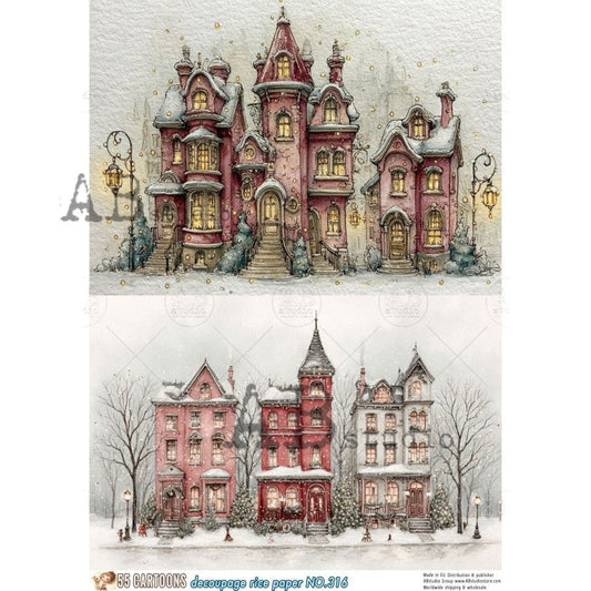 55 Cartoons decoupage A4 rice paper No. 330