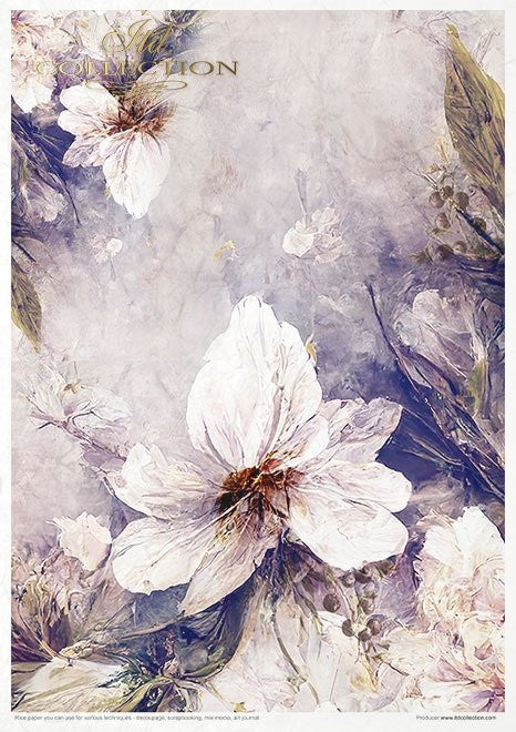 ITD Collection Rice Paper Pack of 11 A4 Winter Love Story