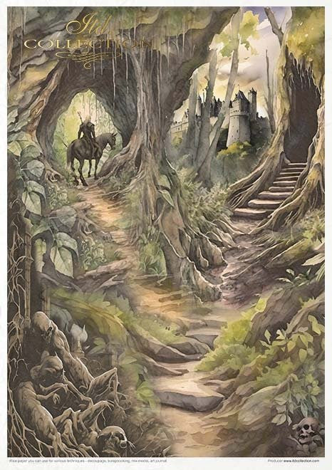 ITD Collection Rice paper Pack Mysterious Creatures