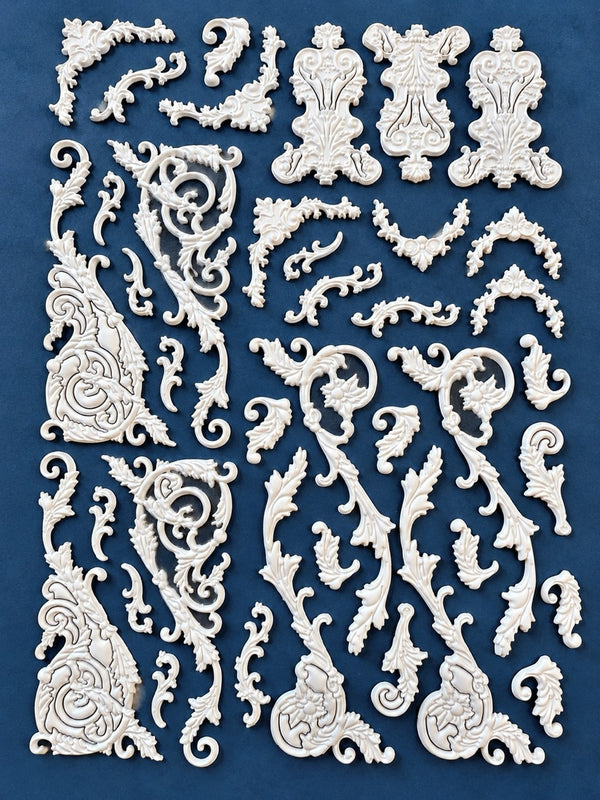 LaBlanche Mixed Media Stickers: Swirls