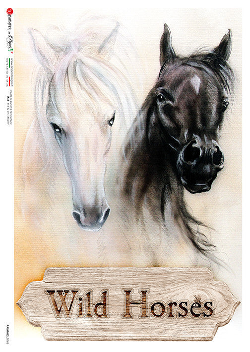 Paper Designs Horses