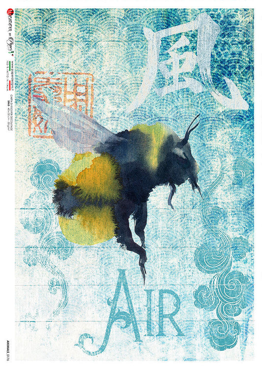 Paper Designs Large Bumblebee Animals 0176