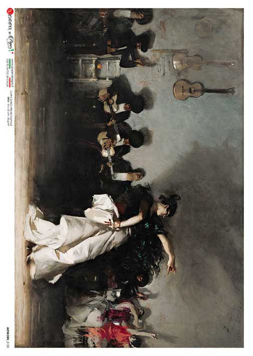 Paper Designs Sargent El Jaleo