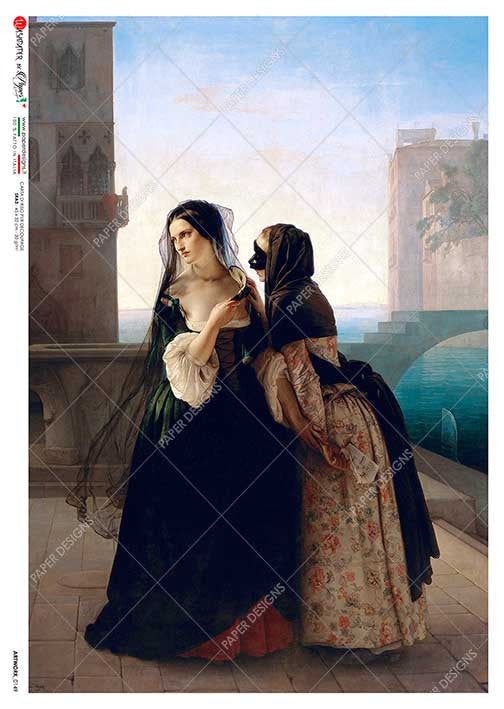 Paper Designs Joseph Frederick Charles Soulacroix Meditation Rice Paper