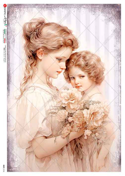 Paper Designs Two Sisters A4 Rice Paper