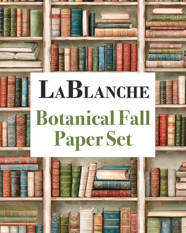 Lablanche Botanical Fall Rice Paper Set
