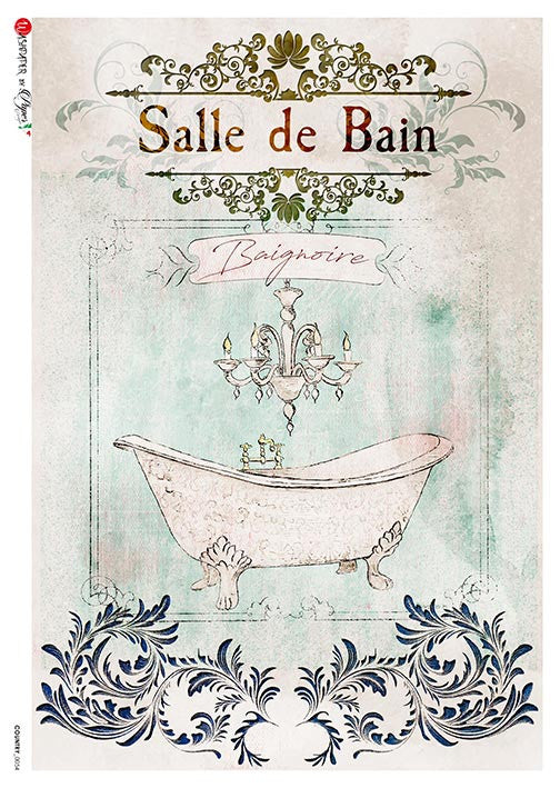 Paper Designs Country Bathtub