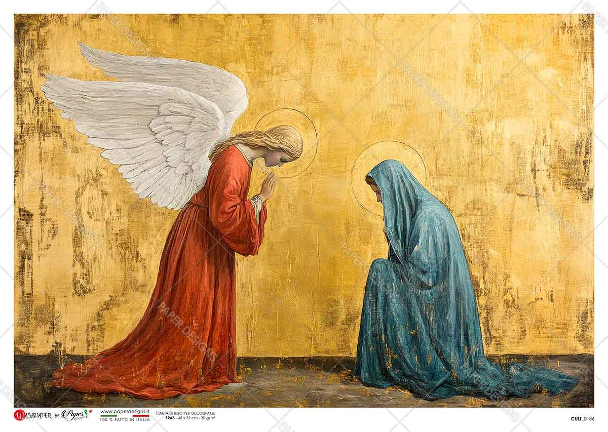 Paper Designs The Blessing of Mary Rice Paper