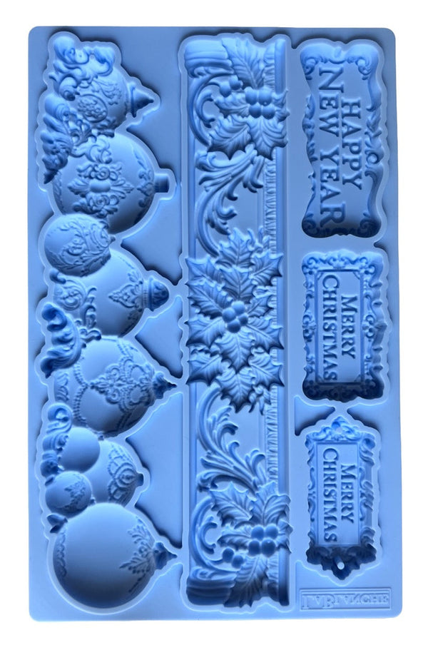 LaBlanche Silicone Mould - Christmas Borders