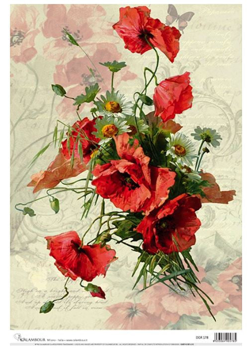 Calambour Delicate Poppies