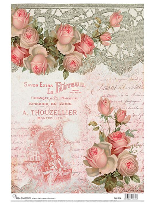 Calambour Pink Lace Elegance