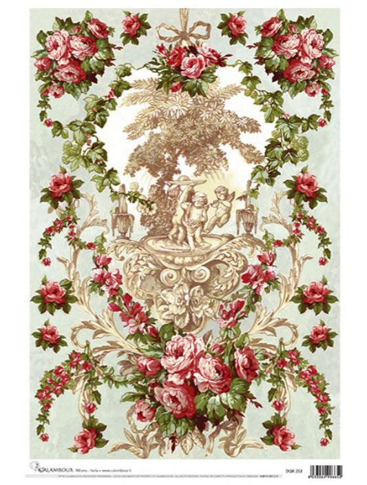 Calambour Cherubs and Roses