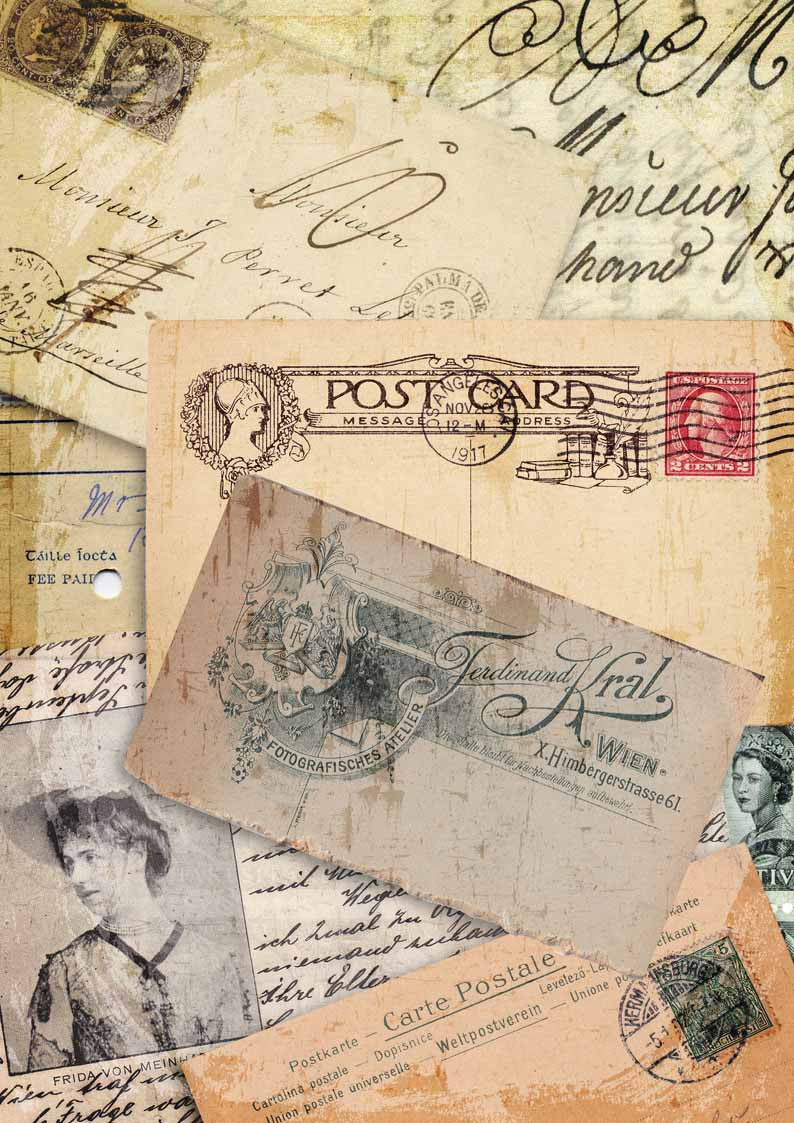 Postcard Collage