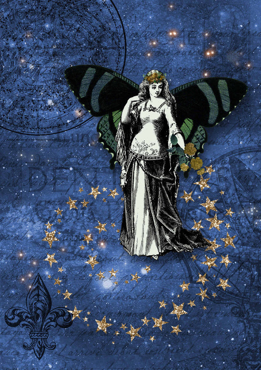 Blue Cosmic Fairy