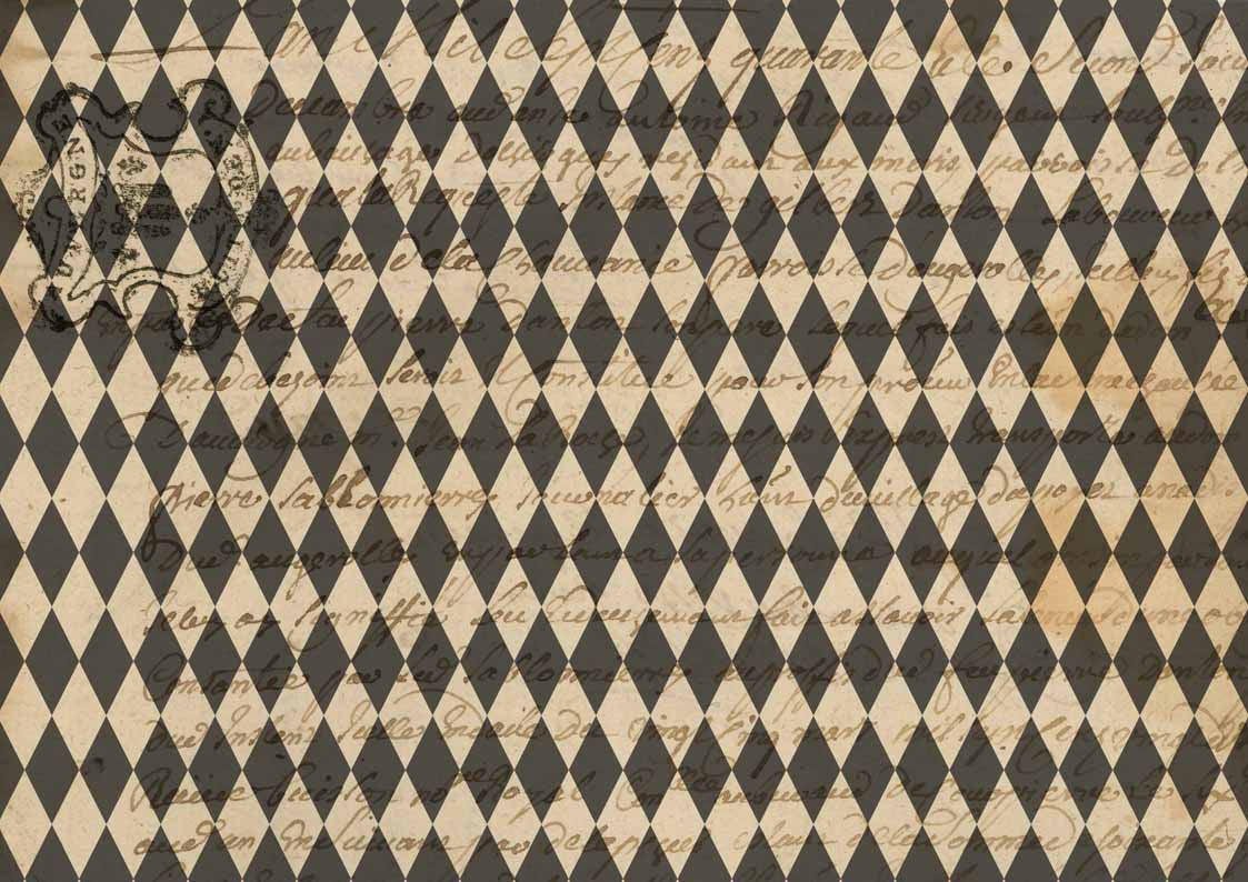 Sheila's Black Harlequin