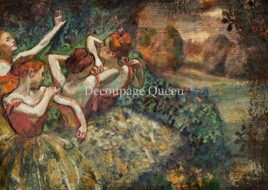 Degas Four Dancers