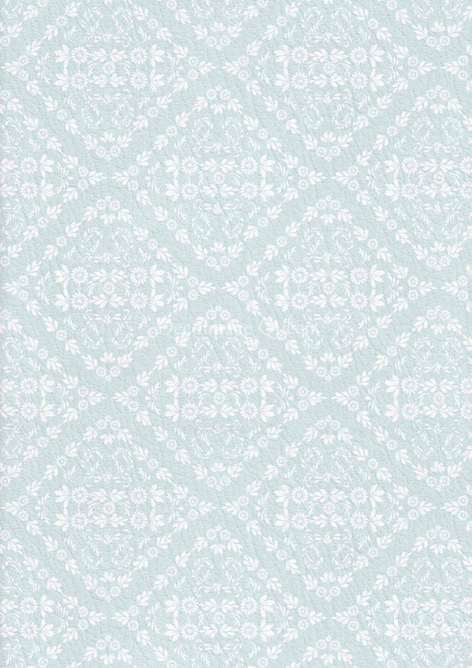 Decoupage Queen Quilted Background