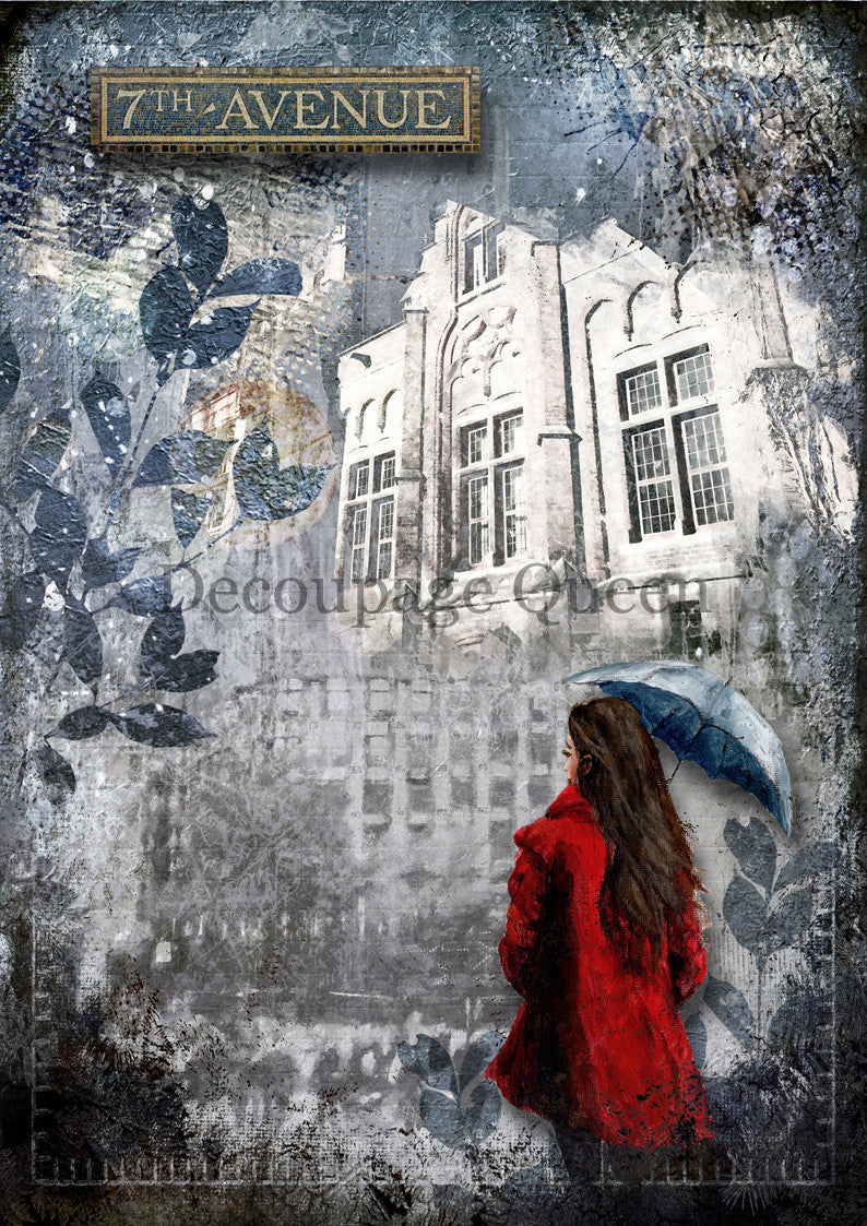 Decoupage Queen Seventh Avenue Rice Paper