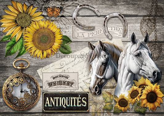 Decoupage Queen Perfect Friends Rice Paper