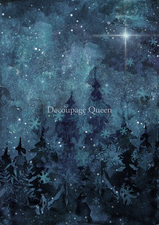 Decoupage Queen Night Sky