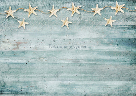Decoupage Queen Sea Spray Rice Paper