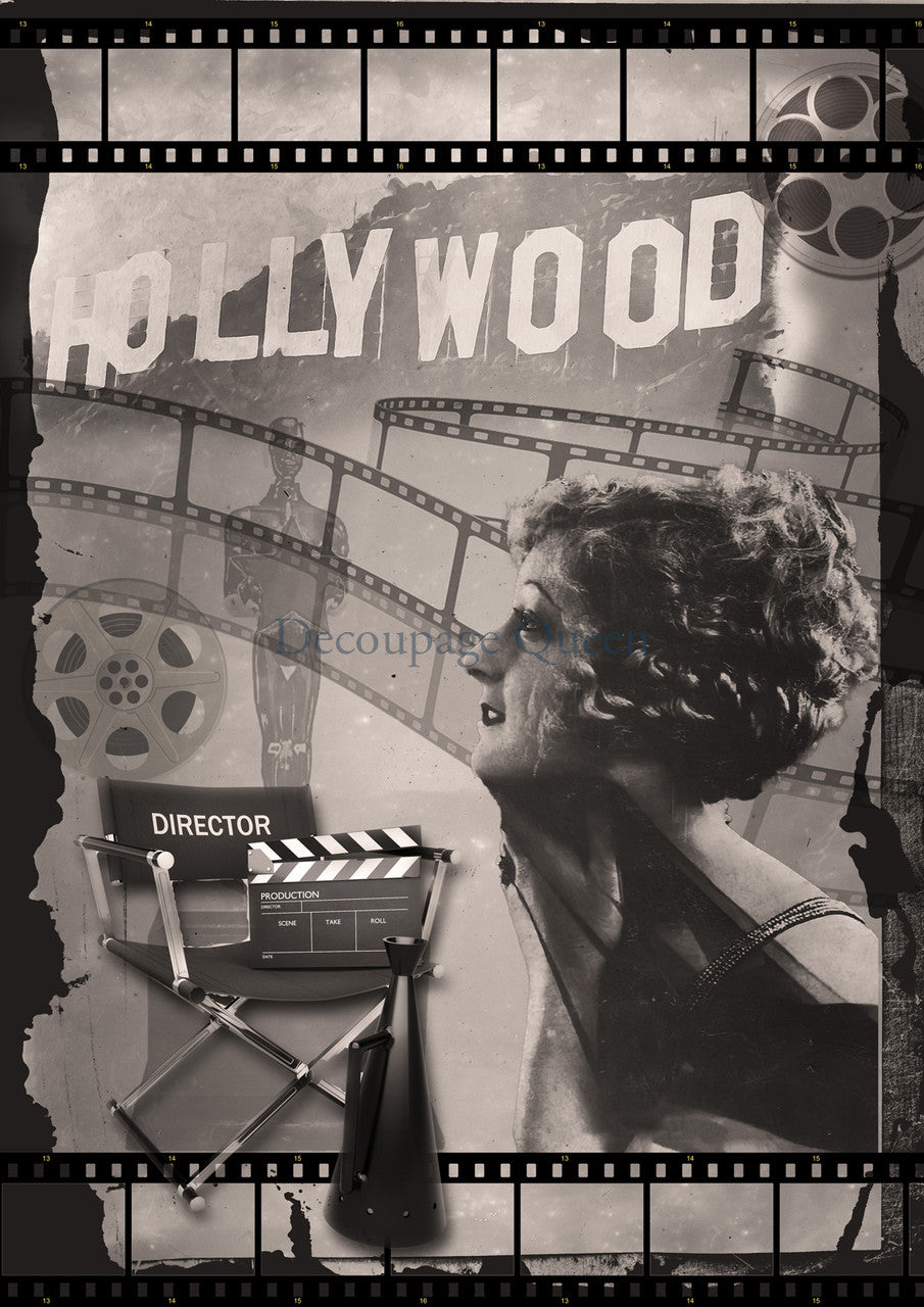 Decoupage Queen Hollywood Rice Paper