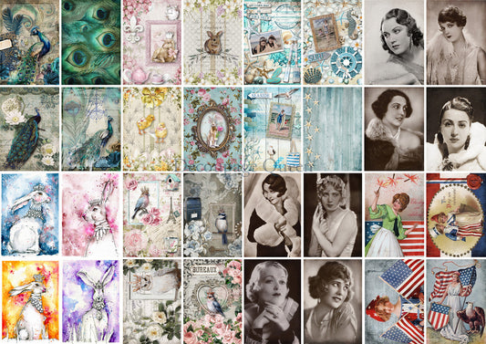 Decoupage Queen Spring Minis Rice Paper