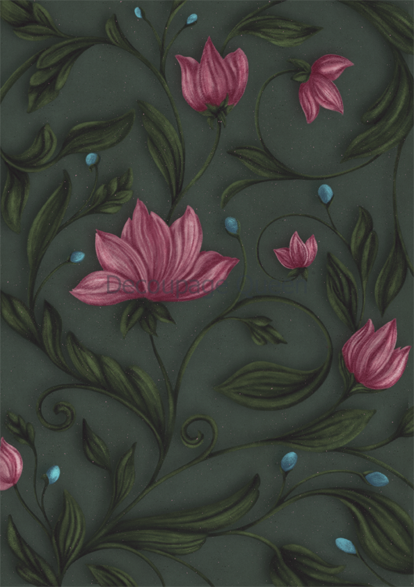 Decoupage Queen Dainty and the Queen - Interlaced