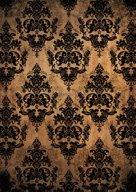 Vellum Paper -  Gothic Damask
