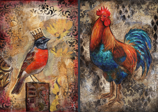 Decoupage Queen Teresa Rene Art - Autumn Mixed Media 2 Pack