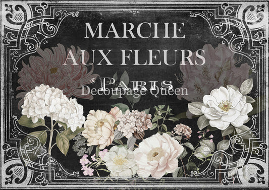 Decoupage Queen Rice Paper - Marche Aux Fleurs