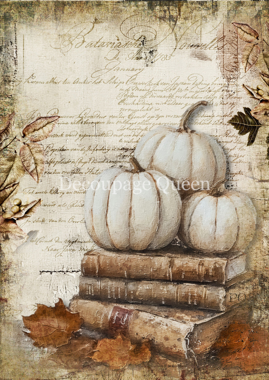 Decoupage Queen Fall 2025 Fall & Nature, 10 Pack (With Bonus Paper)