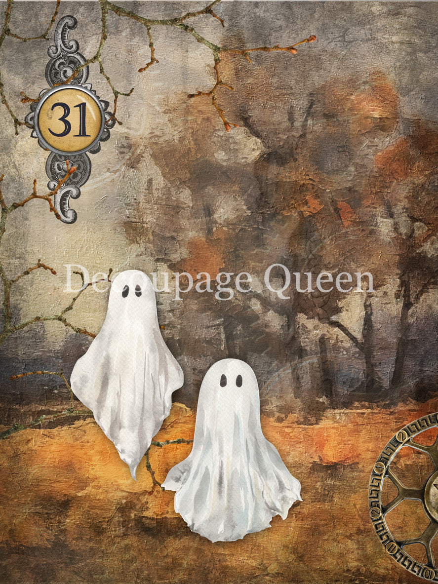 Decoupage Queen Fall 2025 Spooky, 10 Pack (With Bonus Paper)
