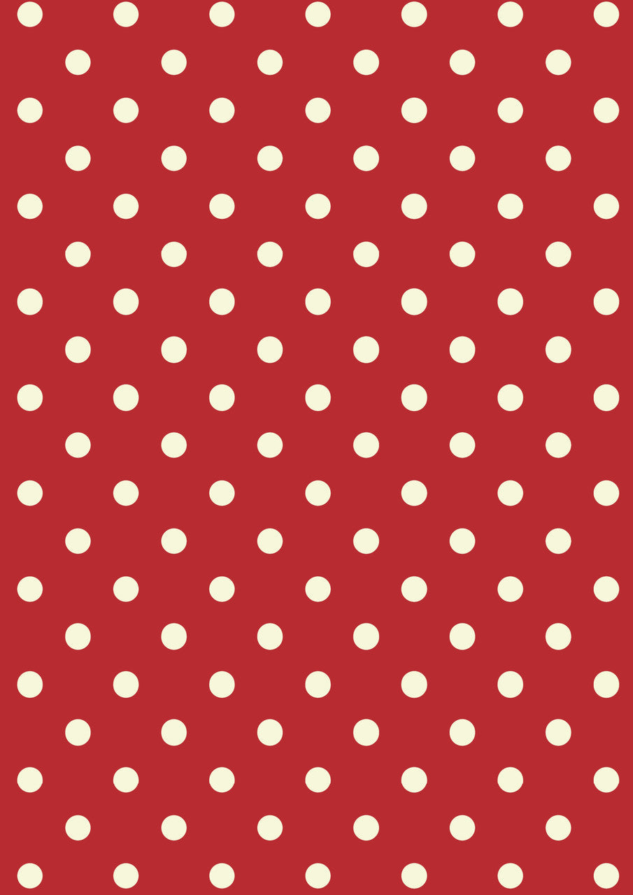 Red with White Dots