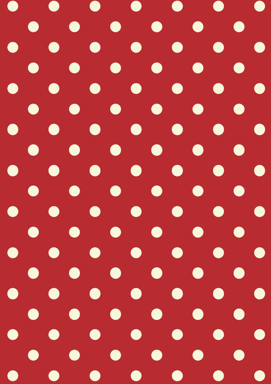 Red with White Dots